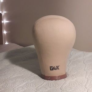 Cork Canvas Block head Mannequin Head